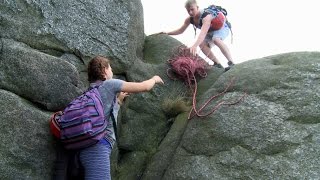 Northern Ireland rock climbing with Sticky Feet