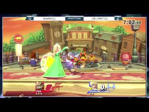 Sm4sh: NHSSBVI - Skarfelt (Fox) Vs GB | MINT (Rosalina) - Grand Finals Set 2