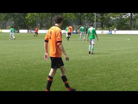 18 mei 2019 VVZ'49 3 - VV De Meern 2 com 0-4 Doelpunt Mitchel op schoenen van Lorenzo (0-4)