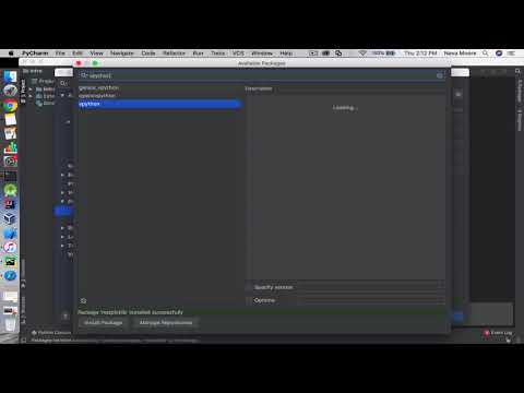 Python Tutorial For Physics Majors Installing Packages