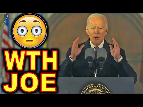 Biden's UN-FREAKIN'-REAL "Russian" Gaffe in Poland.....