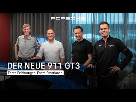 Drei Perspektiven, ein Mythos: der Porsche 911 GT3.