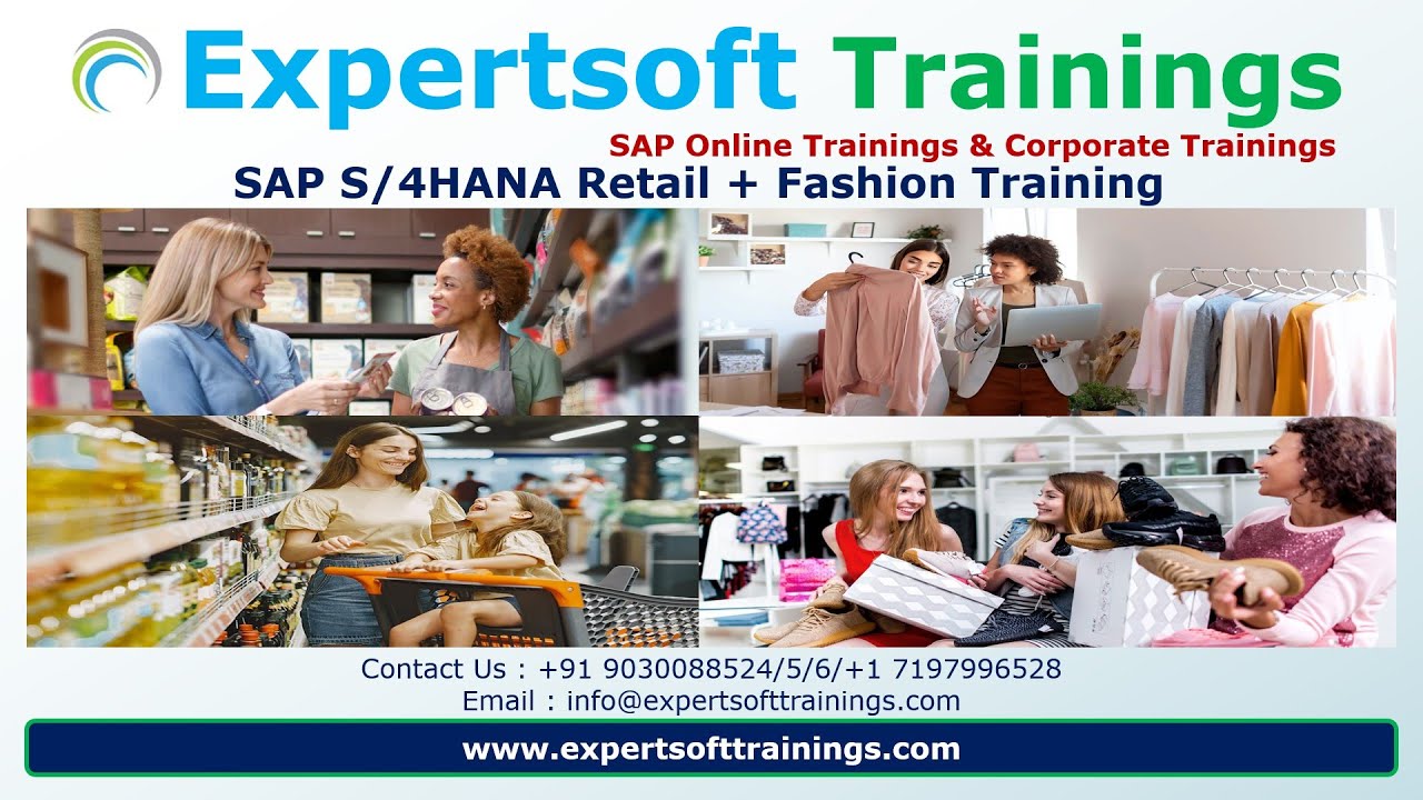 SAP S4HANA Retail + Fashion Training