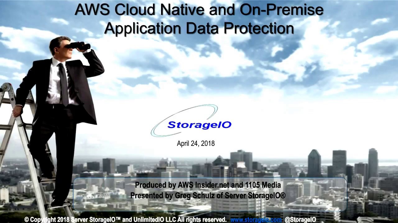 AWS Cloud Native and On-Premise Application Data Protection video