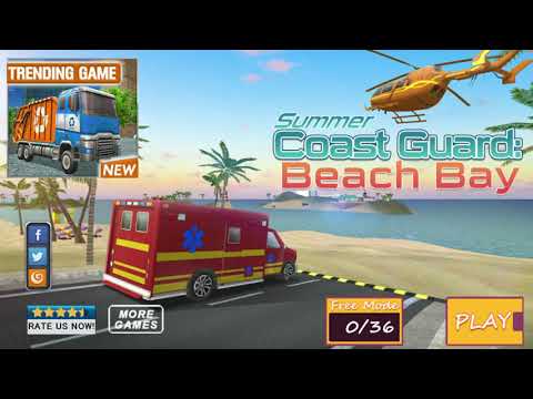 Summer Coast Guard: Beach Bay - Android Gameplay