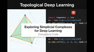 Beyond the Graph: Mastering Topological Deep Learning with TopoX and Python. Simplicial Complexes.