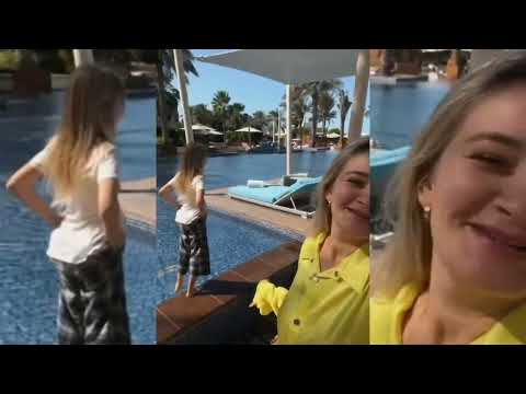 Лена Бушина/ С семьей на отдыхе dom2news