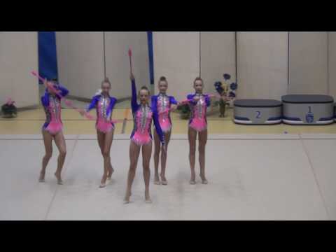 SK Nord / VK Elegance 10 clubs RG junior Group Eesti MV 2016 1 katse