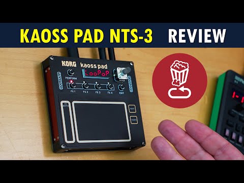 KORG KAOSS PAD NTS-3 (and my first logue plug-in: a Phasing Looper!) // Review & tutorial