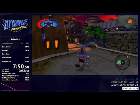 Sly 4 Episode 5 Speedrun in 50:49