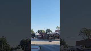 Standing between missouri &amp; kansas state #missouri #kansas #border #states #stateline #borderline