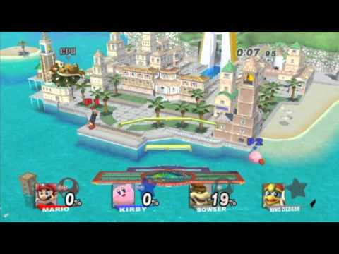 Super Smash Brothers Brawl - Co-op Event 1 - Two Trouble Kings