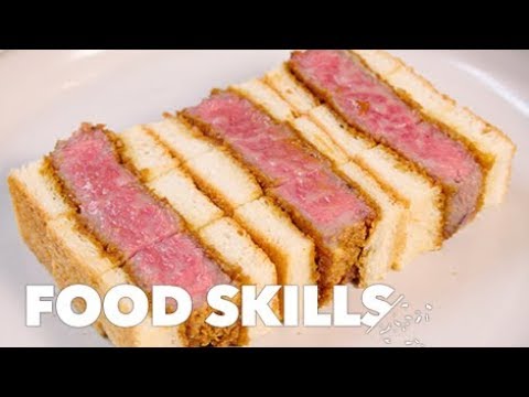 Japan's Wagyu Sando Is the Holy Grail of Steak Sandwiches | Food Skills