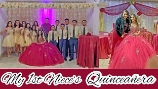 My 1st Niece’s Quinceañera | Party with us | Laura Leal