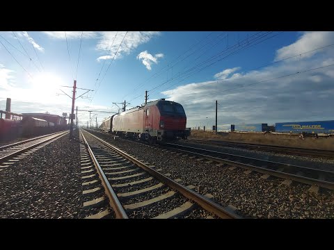 Trenuri de iarnă în Curtici / Winter trains in Curtici