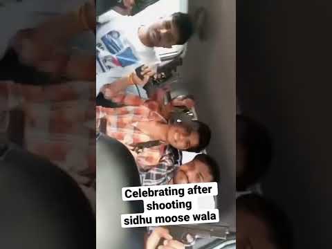 Shooters Celebrating after killing Sidhu Moose wala #sidhumoosewala #syl #case