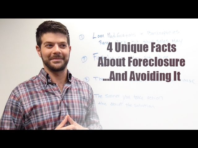 Avoid Foreclosure – 4 Tips and Little Known Facts