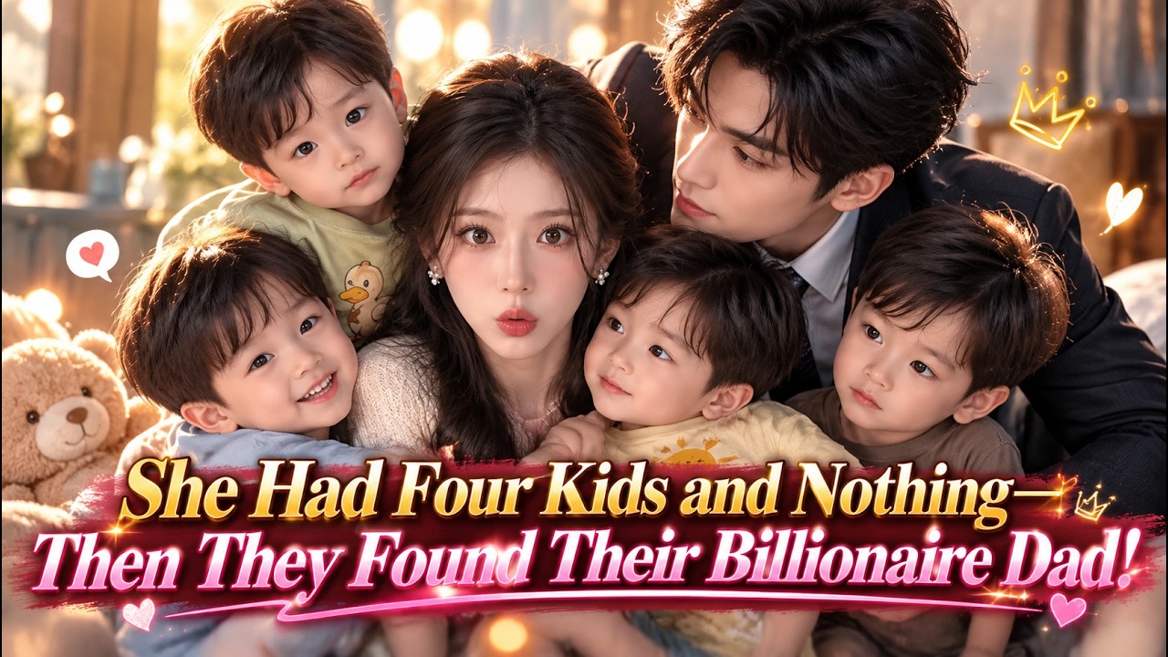 【ENG DUB | FULL】She Was Called a Scammer Until Her Four Kids Found Their Billionaire Dad！#drama