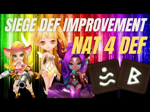 FRAN LOREN MIHO Is Still A Good Siege Defense Runed Correctly - Account Improvement Siege