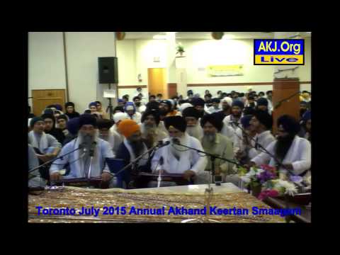 091 Toronto July 2015 Smaagam - Friday Evening - M. Gurbachan Singh Jee Dyalpur