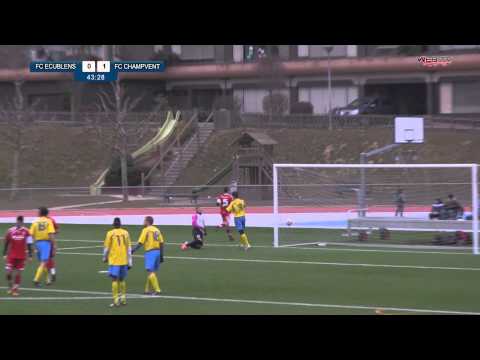 Rencontre amicale FC Ecublens - FC Champvent