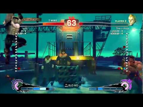 SSF4 AE v.2012 lonly-boy22 (Ryu) VS The---Hope (Abel) HD 1080p