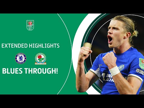 BLUES THROUGH TO QUARTERS! | Chelsea v Blackburn Rovers Carabao Cup extended highlights