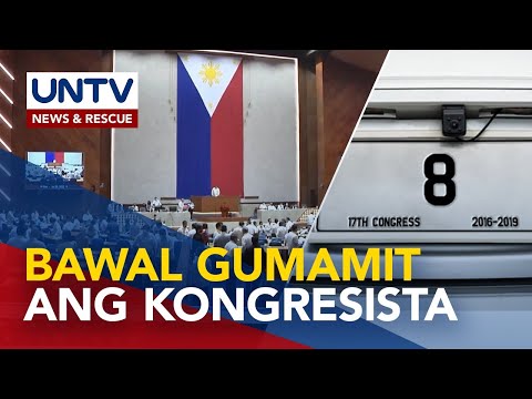 Mga kongresista, hindi awtorisadong gumamit ng protocol plates na ‘8’