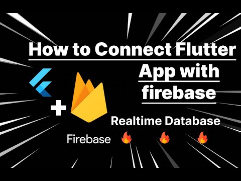 How to connect flutter App with google firebase🔥 | Realtime database setup Explained 😱 🔥