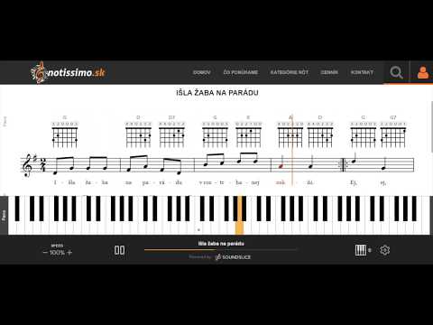 Išla žaba na parádu | Notissimo.sk