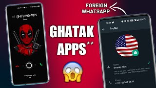 7 Crazy HIDDEN Android Apps You Had NO IDEA Existed ! 😈 | Foreign WhatsApp Number 2022 | Swanky Abhi
