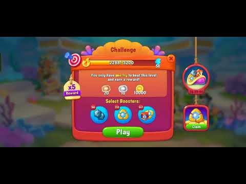 Fishdom Atlantis Cup Challenge Level 47 November 11 2023