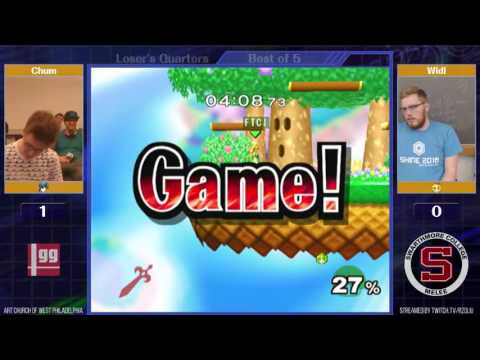 Event Match 4: Chum (Marth) vs Widl (Peach) - Losers Quarters