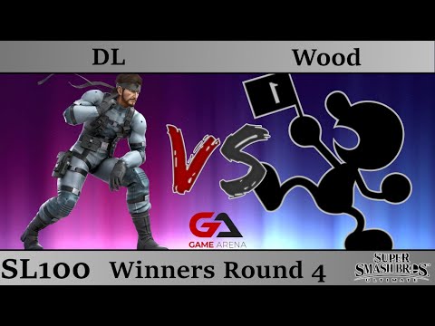 SMASHLAN'D 100 - Winners Round 4: DL (Snake) vs PBLK | Wood (Mr. Game & Watch)