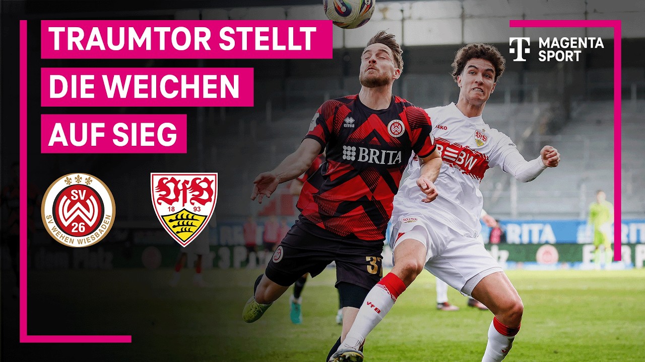 SV Wehen Wiesbaden vs VfB Stuttgart II U21 Highlights