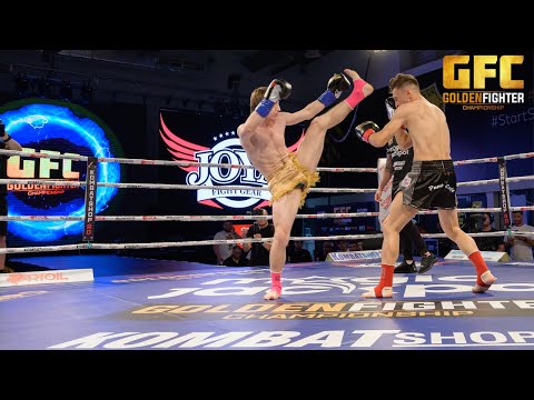 TKO:  Valerii Strungari vs. Ionel Balan | Golden Fighter Championship 7 - Bucharest, Romania