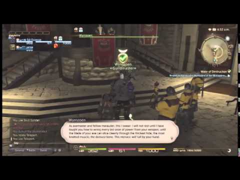 Final Fantasy XIV: A Realm Reborn - Day 77 (Marauder Day 2): Reaching the Milestone