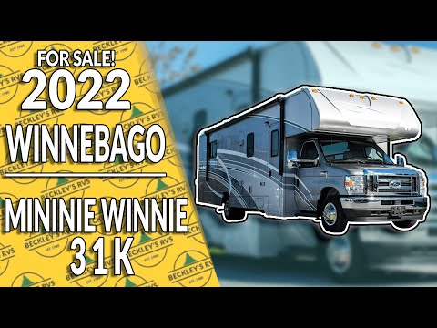 BARELY USED!!! 2022 Winnebago Minnie Winnie 31K Virtual Tour | Beckley's RVs