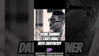DAVID BANNER - MORALS MEAN SOMETHING