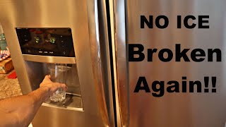 Frigidaire ice maker broken again: Fix it