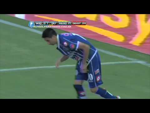 Castro tuvo el empate. Godoy Cruz 0 Olimpo 1. Torneo Inicial 2013. Fecha 18. Fútbol Para Todos.