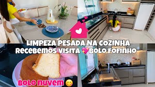 WE RECEIVED VISITORS | HEAVY CLEANING IN THE KITCHEN | CLEAN AND ORGANIZED HOUSE | I MADE A FLUFF...