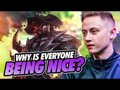 WHY IS EVERYONE BEING NICE