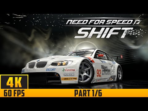 Need for Speed: Shift - Walkthrough Game - Part 1/6 (4K 60FPS) No Commentary