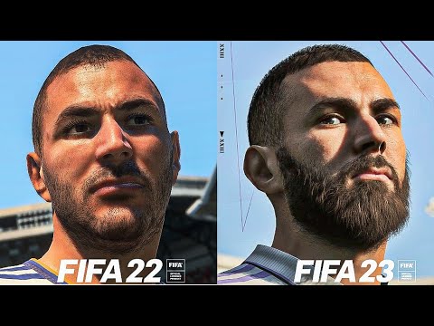 FIFA 23 vs FIFA 22 - Faces Comparison HD