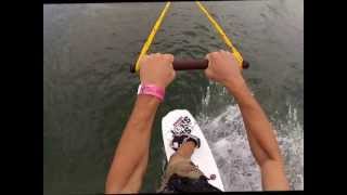 preview picture of video 'Wakeboard Manoppello Pescara GoPro Hero 2'