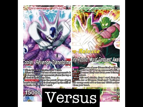 Cooler mill (r/u) vs King Piccolo (g)