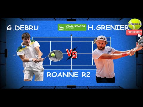 Gabriel Debru (FRA) vs Hugo Grenier (FRA) | R2 Roanne • Highlights