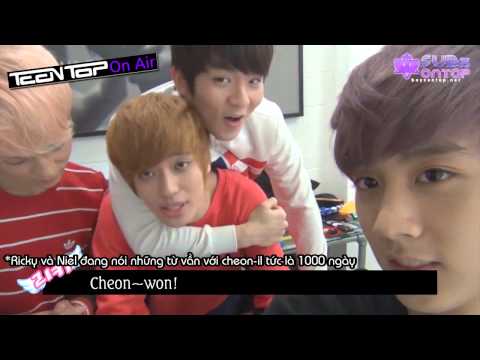 [SubzOnTOP][Vietsub] 130404 Teen Top On Air - Lời nhắn 1000 ngày Teen Top của VJ Niel