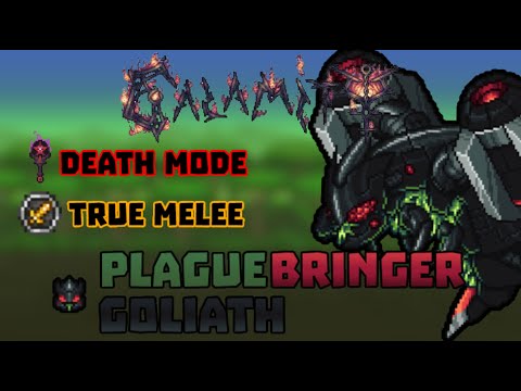 Death Mode True Melee - The Plaguebringer Goliath [Terraria Calamity]